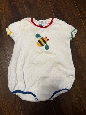 Vintage Neiman Marcus baby bubble romper xl